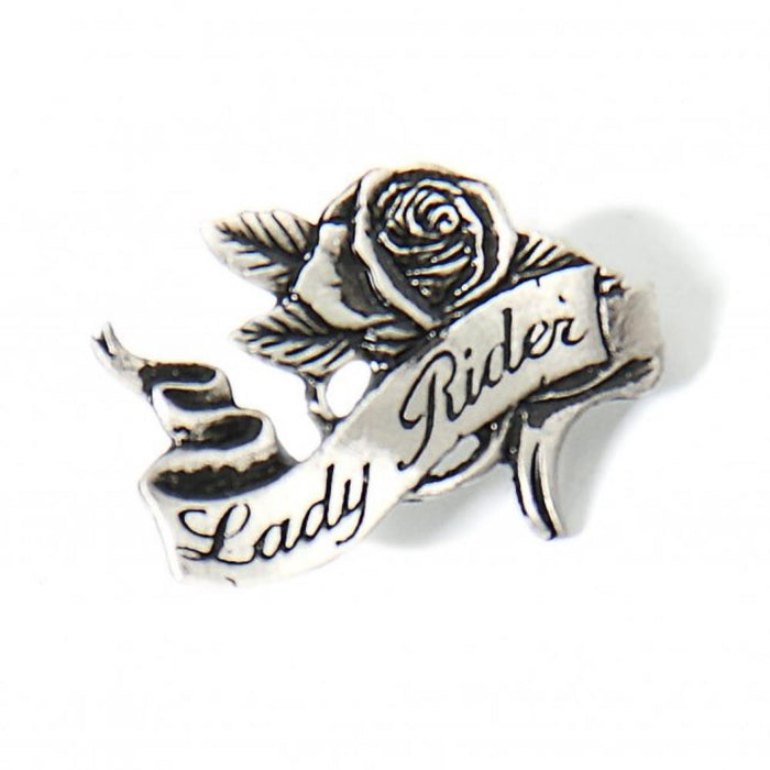 Milwaukee Leather MLP9202 Lady Rider Pin For Jackets, Vest, Hats and Clothing