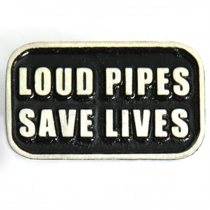 Milwaukee Leather MLP9212 Loud Pipes Pin For Jackets, Vest, Hats and Clothing