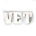 Milwaukee Leather MLP9219 VET Pin For Jackets, Vest, Hats and Clothing