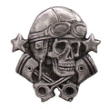 Milwaukee Leather MLP9278 Aviator Skull Pin For Jackets, Vest, Hats and Clothing