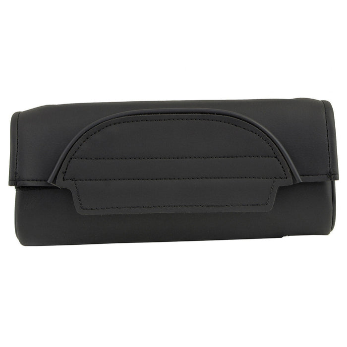Milwaukee Leather SH621 Black PVC Motorcycle Tool Bag with Self FastenerClosure