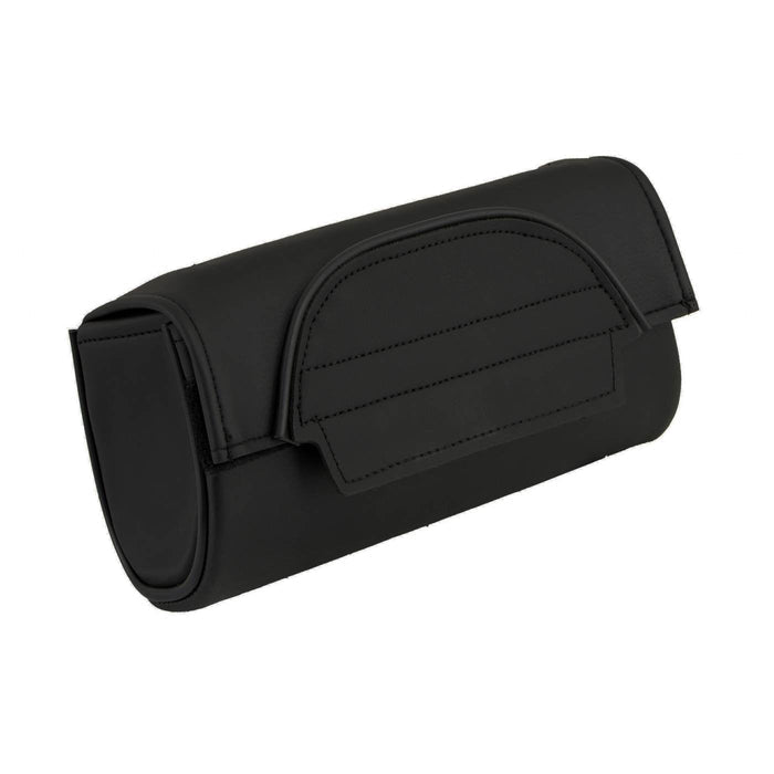 Milwaukee Leather SH62101 Black Double Strap PVC Motorcycle Tool Bag