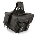 Milwaukee Performance SH66501ZB Black Medium Braided Zip Off PVC Throw Over Saddlebags
