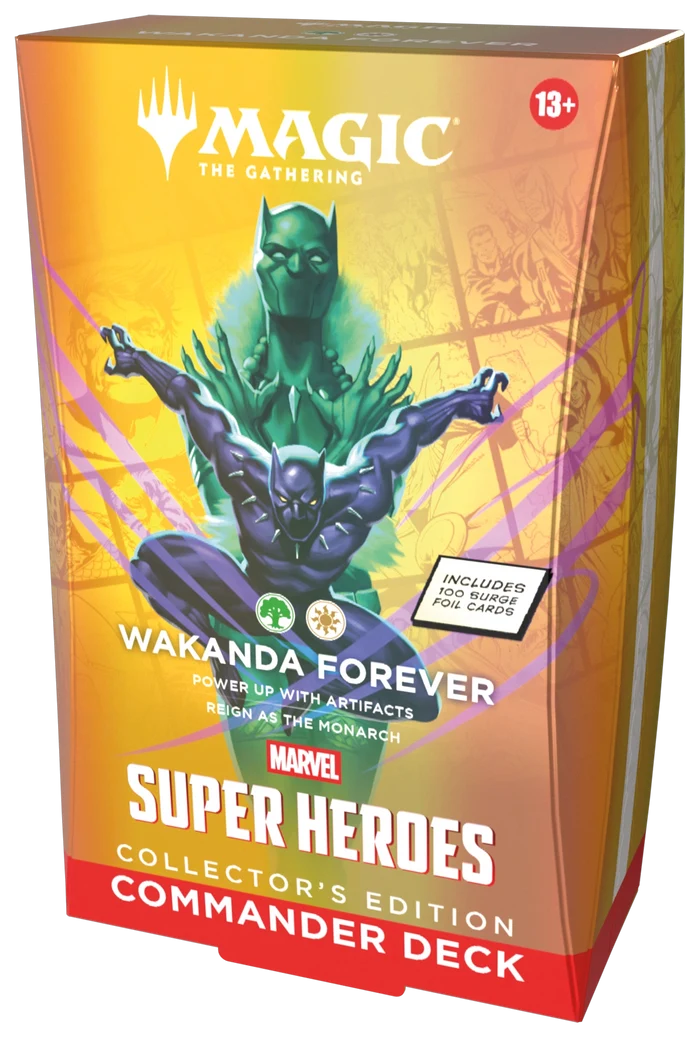 MTG Marvel Super Heroes - Wakanda Forever Commander Deck - Collector's Edition