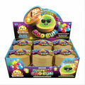 Neon Surprise Bao Bun mystery squishy dumpling toy in bamboo-style container