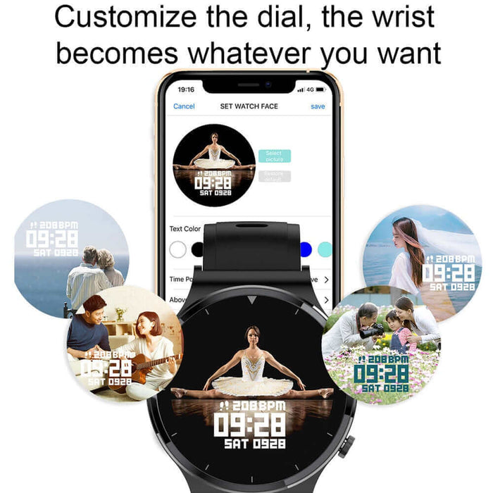 New Bluetooth Call Smart Watch Men S-600 IP68 Waterproof Full Touch Screen Sports Fitness Smartwatch Custom Face For Android IOS