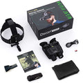 Night Vision Binoculars Goggles Infrared Digital Head Mount Built-in Battery Rechargeable Hunting Camping Equipment 1080P Video - NIGHT VISION