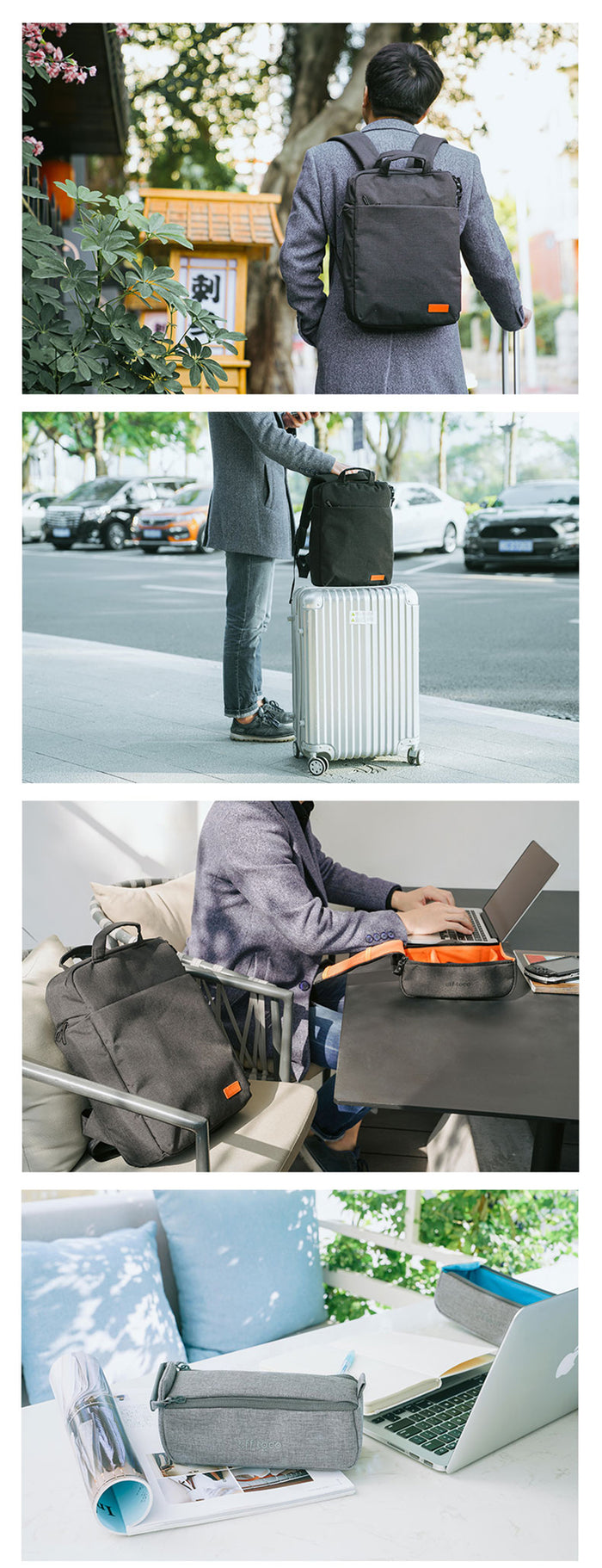 OFF TOCO "3 WAY" Laptop Backpack 13.3inch - 14inch BM-OF01 Series (4 Colors)