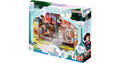 One Piece Card Game box featuring Rayleigh and Shakuyaku cards, decorated with bubbles and blue sea patterns.