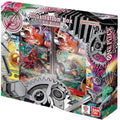 One Piece Card Game Illustration Box featuring Kid and Killer with promo cards and gear-themed graphics on the packaging.