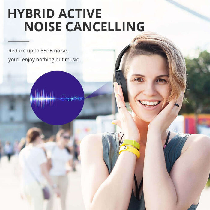 Original Tronsmart Apollo Q10 Bluetooth Headphone Active Noise Cancelling Wireless Headset with Touch/App Control