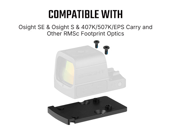 Osight RMR to RMSc Adapter Plate