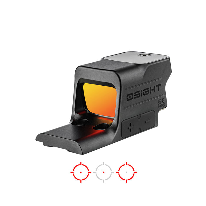 Osight SE MOS Direct-Mount Enclosed Emitter Red Dot Sight with Multi-Reticle System