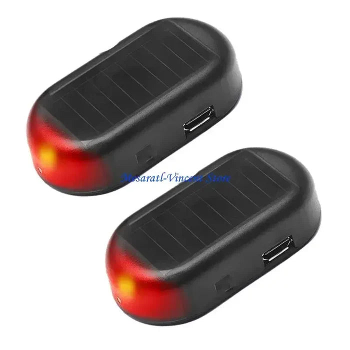 Pack of 2 Cold Weather Electromagnetic Anti-frost Devices for preventing frost damage, with red and black design.