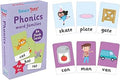 Smart Tots Phonics box and cards showing words like skate, plate, and van with colorful illustrations.