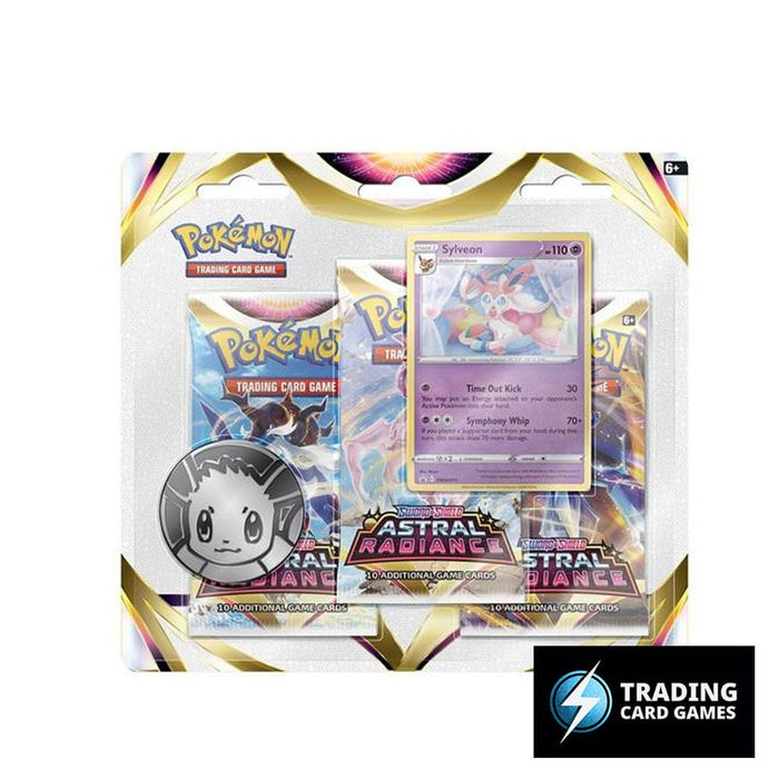 Pokémon: Sword & Shield - Astral Radiance - Triple Blister Pack - Sylveon