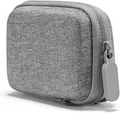 Portable Carrying Case for Insta360 GO3, – Mini Protective Travel Storage Bag with Lens Protection, EVA Hard Shell, Carabiner Clip – Action Camera Accessory