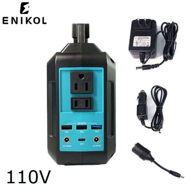 Portable Power Station Outdoor Solar Generator Battery Pack Charger for Emergency Camping