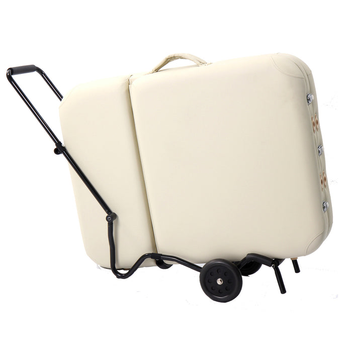 PORTALITE WHEELED TROLLEY MASSAGE TABLE TRANSPORTATION CART