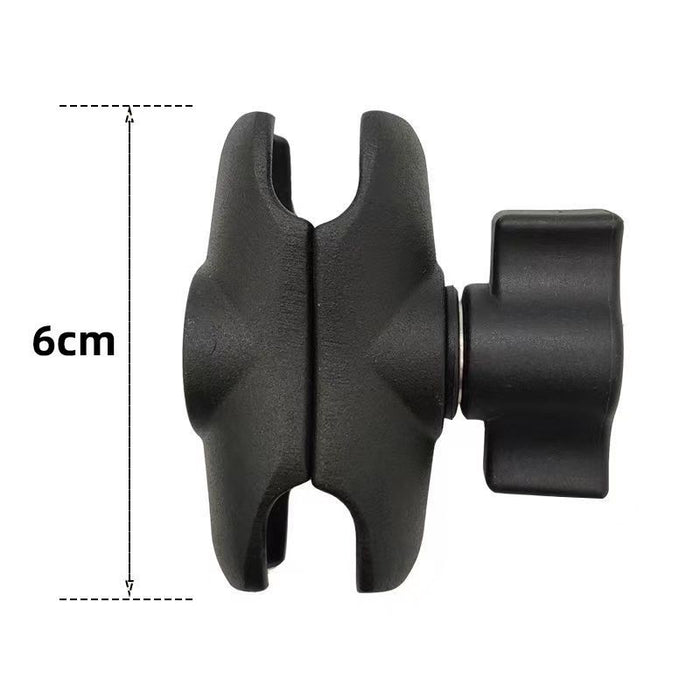 Rearview mirror rod 1 inch ball head bracket base combination