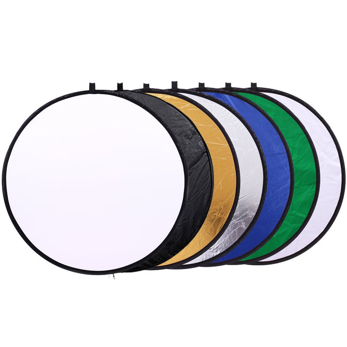 Reflex Camera 7-in-1 Round Reflector Kit – 80cm with Carry Case