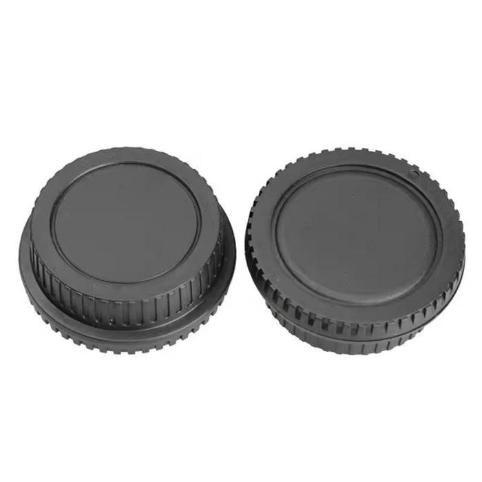 REFLEX CAMERA Camera Body Cover + Lens Rear Cover Cap Kit for Canon RF Cameras