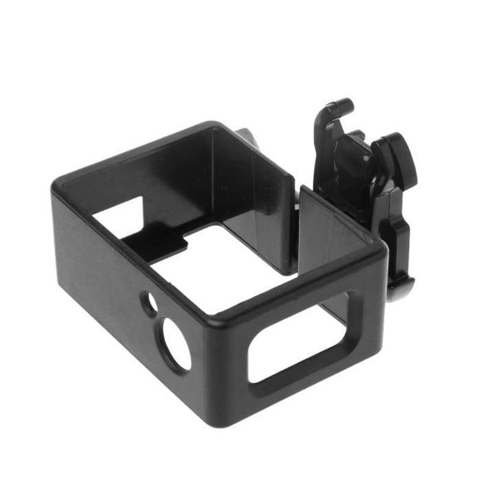 REFLEX CAMERA Frame Mount for SJCAM SJ4000 – Lightweight ABS Protective Cage with Base & Screw | Open Port Access | Heat Dissipation Design for Action Sports Cameras