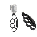 Hand Finger Grip Mount for GoPro Hero showing knuckle grip with gopro attached