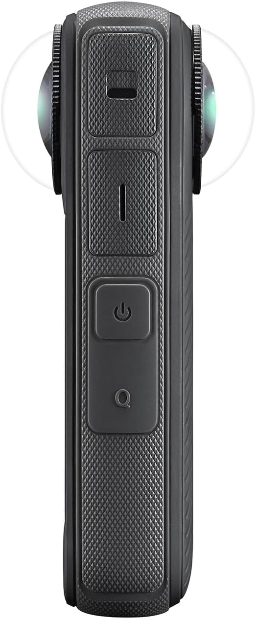 Reflex Camera Lens Guards for Insta360 X4 Action Camera – Scratch-Resistant Ultra-Clear Tempered Glass Protectors with Snap-On Installation