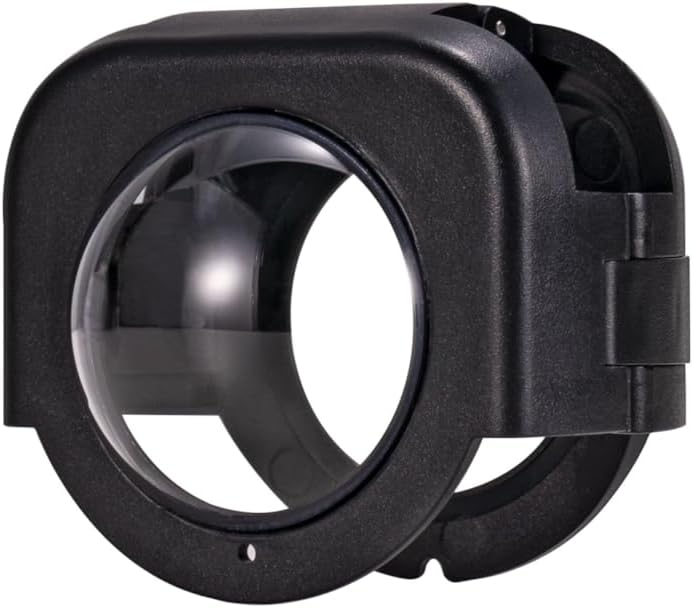 Reflex Camera Premium Lens Guards for Insta360 X4 Action Camera – Ultra-Clear Clip-On Tempered Glass Lens Protectors for Scratch and Impact Resistance