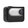 REFLEX CAMERA Silicone Protective Case for Insta360 GO 3 – Soft Dustproof Scratch-Resistant Cover for Action Camera, Lightweight Shockproof Durable Accessory (Black)