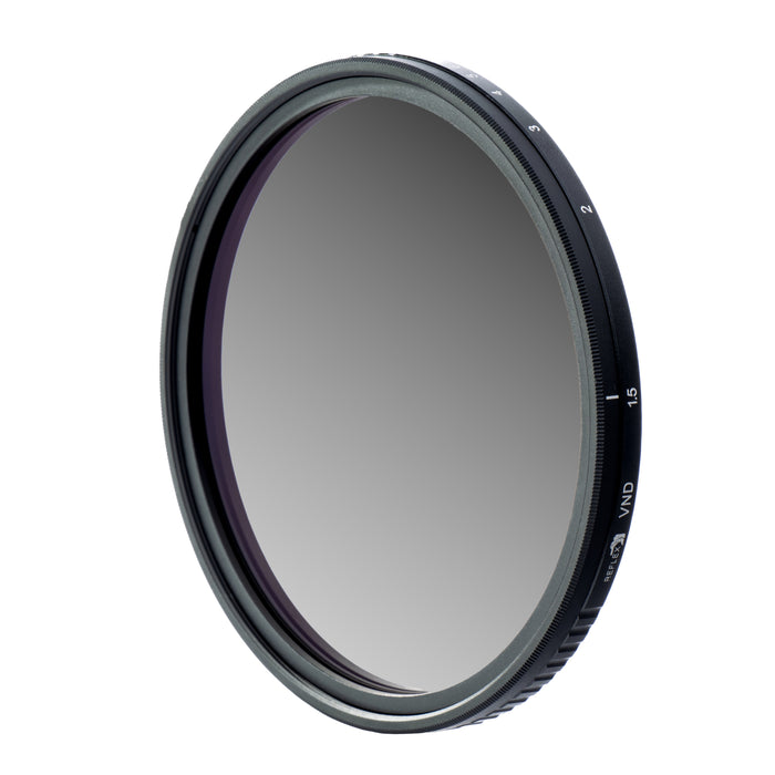 Reflex Camera VND 62mm Variable ND Filter, Premium German Optical Glass with Multi-Coating for Adjustable Light Control and Creative Photography