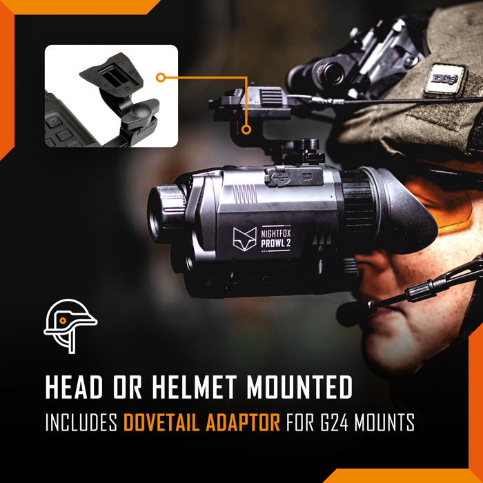 Refurbished Nightfox Prowl 2 Monocular Night Vision Goggles