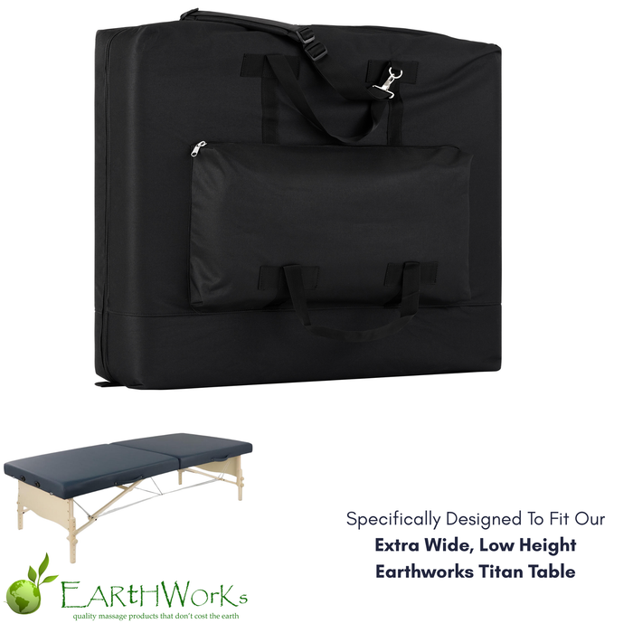 REINFORCED CARRY CASE FOR EARTHWORKS TITAN MASSAGE TABLE
