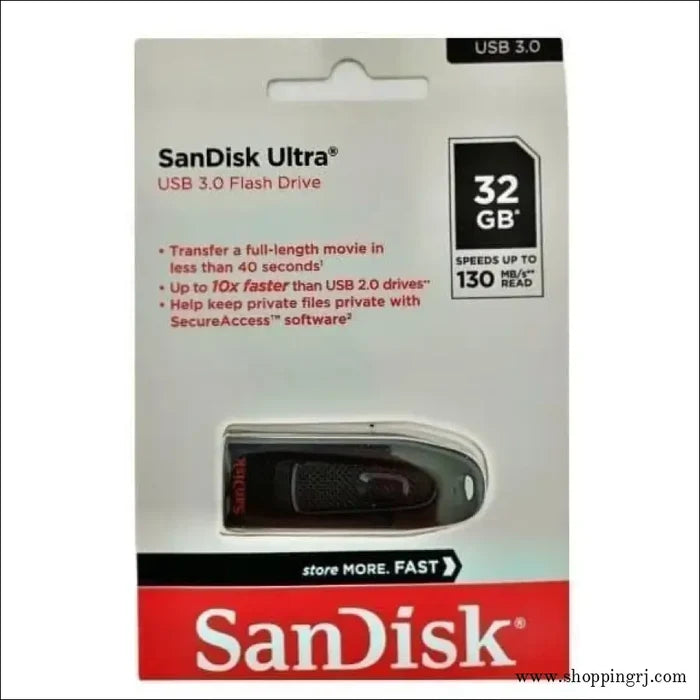 Sandisk Ultra Usb 3.0 Flash Drive 32gb - Pendrive