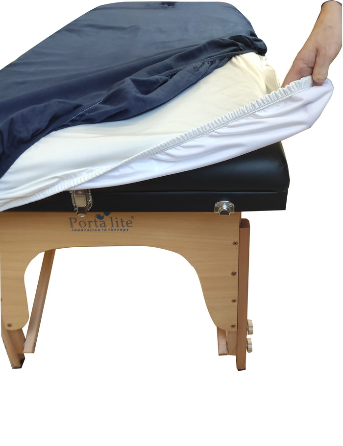 SANITARY PROTECTIVE FITTED TABLE COVER & BARRIER (Washable)