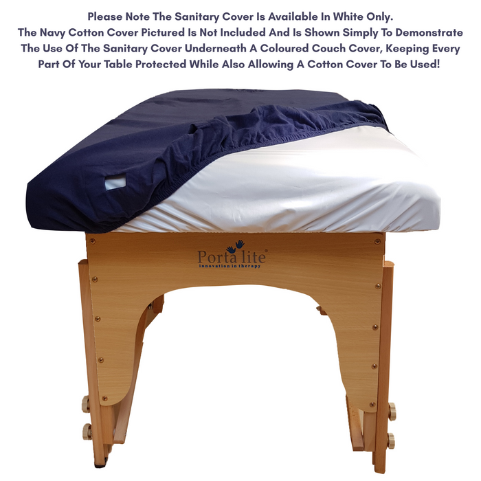 SANITARY PROTECTIVE FITTED TABLE COVER & BARRIER (Washable)