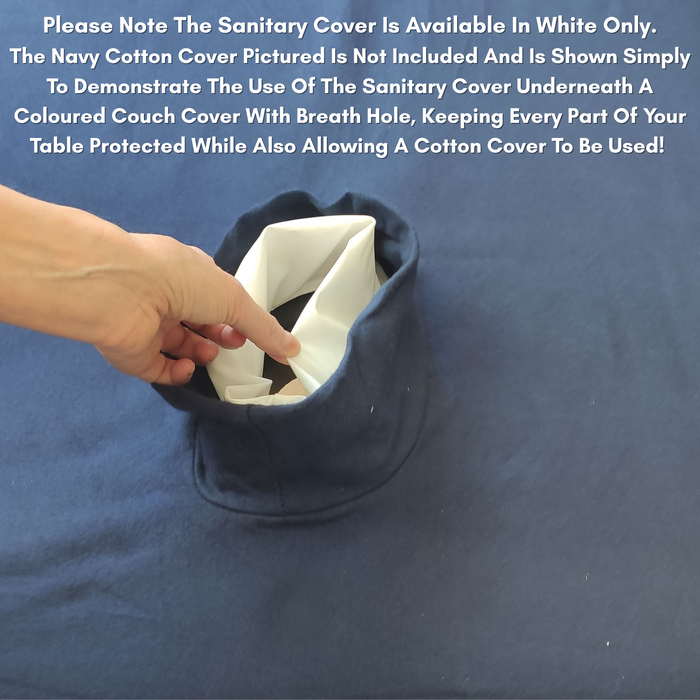SANITARY PROTECTIVE FITTED TABLE COVER & BARRIER (Washable)