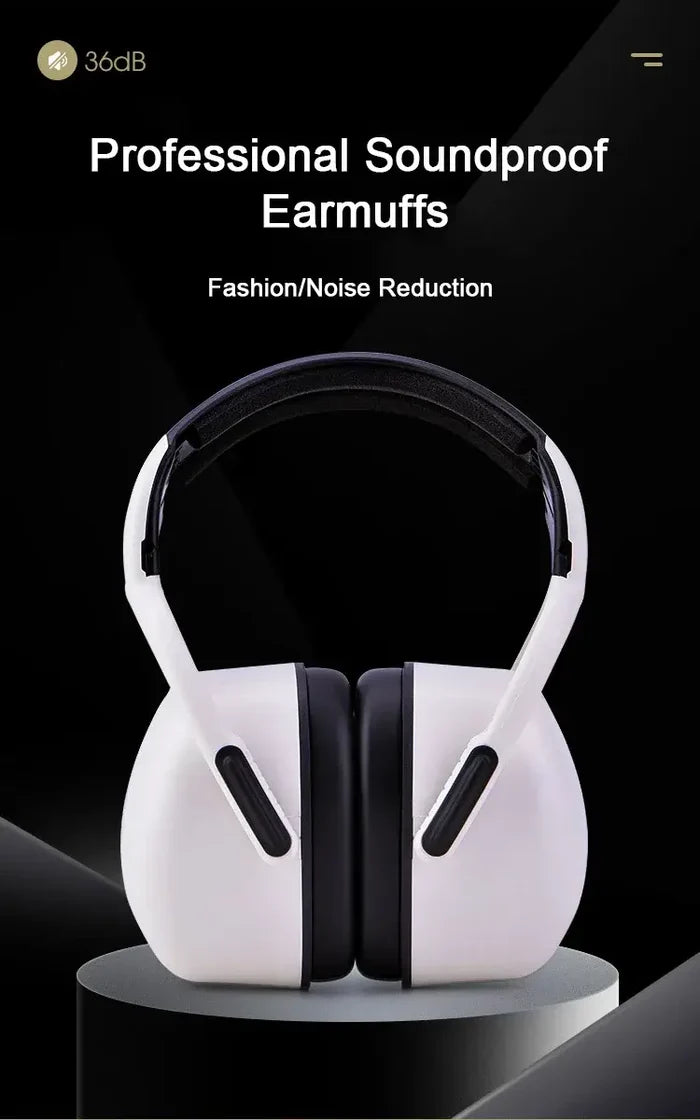 Soundproof Earmuffs Professional Protection for Fashion and Noise Reduction - Model LY209 by Karocola