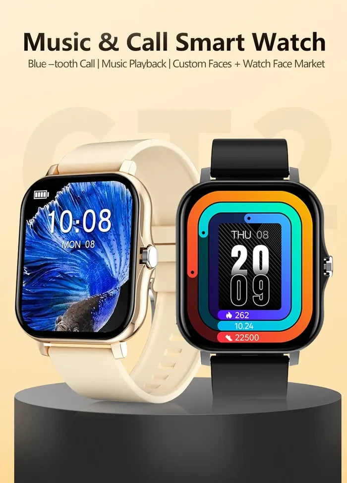 Sport Smart Watch Fitness Clock Health Monitor Waterproof Smartwatch Bluetooth Call Watches