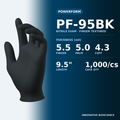 SW PowerForm PF-95BK Nitrile Glove Spec Card