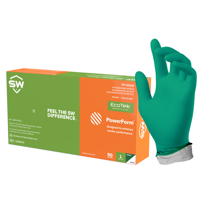 SW PowerForm PF-95GW Green Box and Glove