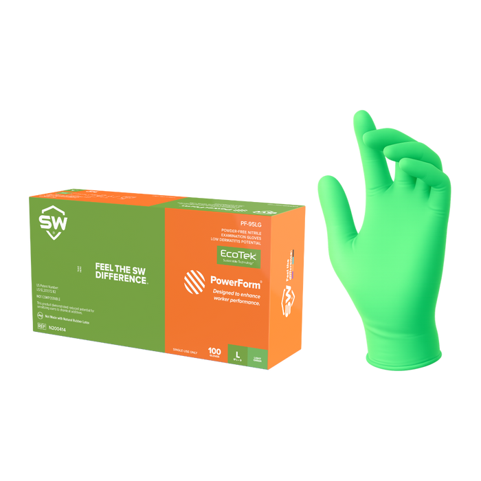 SW PowerForm PF-95LG Green Box and Glove