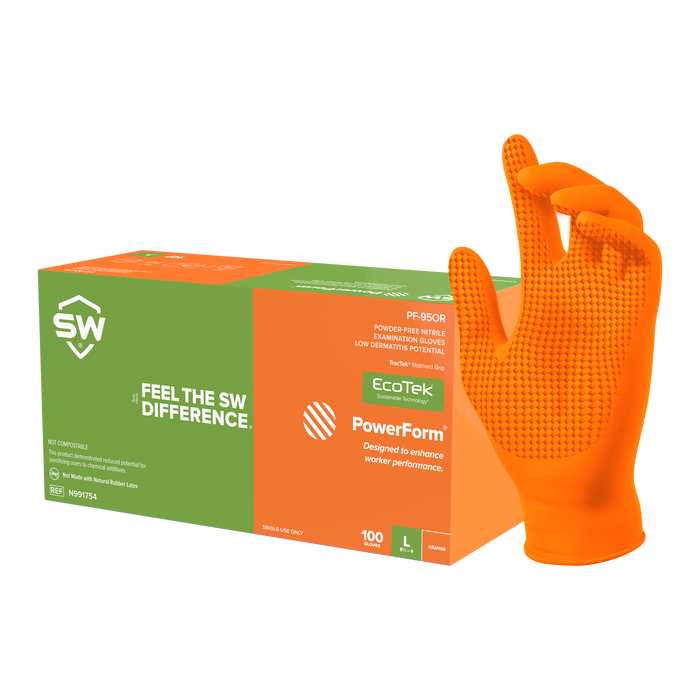 SW PowerForm PF-95OR Orange Box and Glove