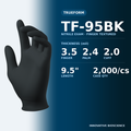 SW TrueForm TF-95BK Nitrile Glove Spec Card
