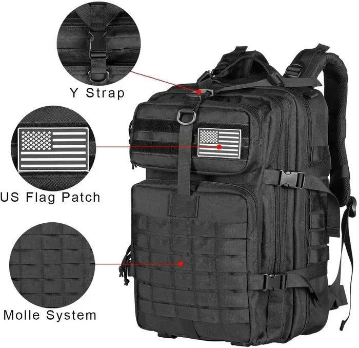 Tactical Backpacks Hiking Traveling Bags Survival Outdoor