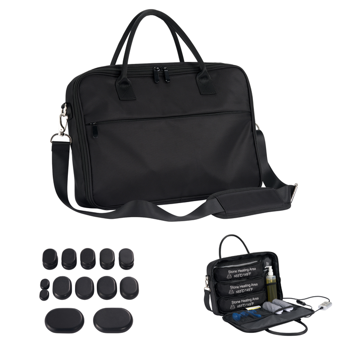 ThermaStone™ Pro - PORTABLE HOT STONE WARMER (With Hot Stone Set)
