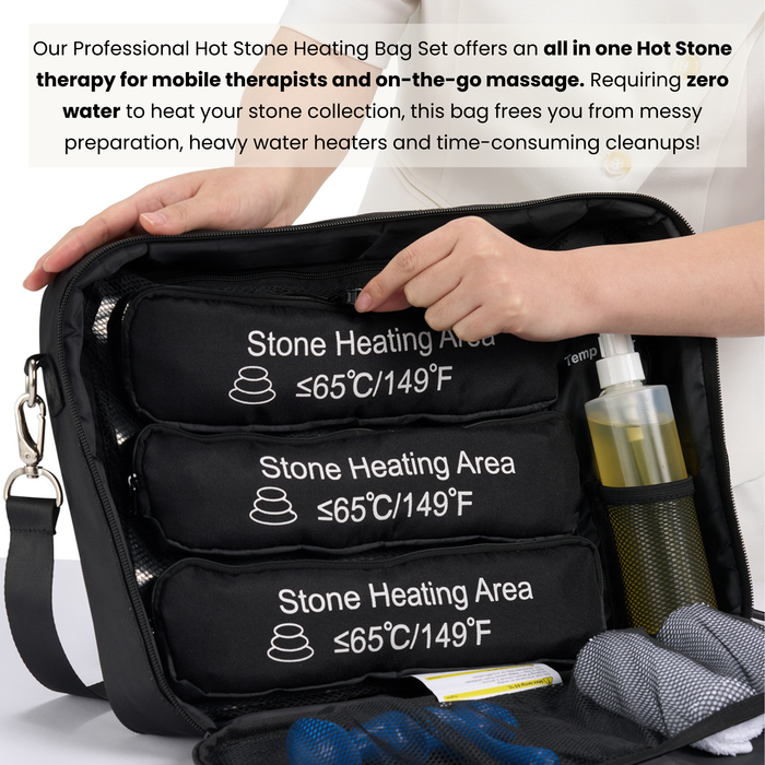 ThermaStone™ Pro - PORTABLE HOT STONE WARMER (With Hot Stone Set)