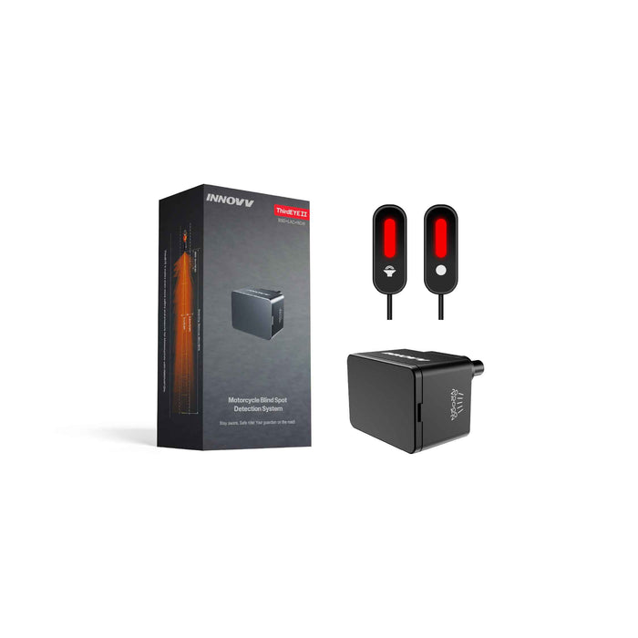 INNOVV ThirdEYE motorcycle BSD Mirror Version radar sensor and mirror alert indicator complete kit