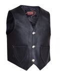 Toddlers Leather Vest